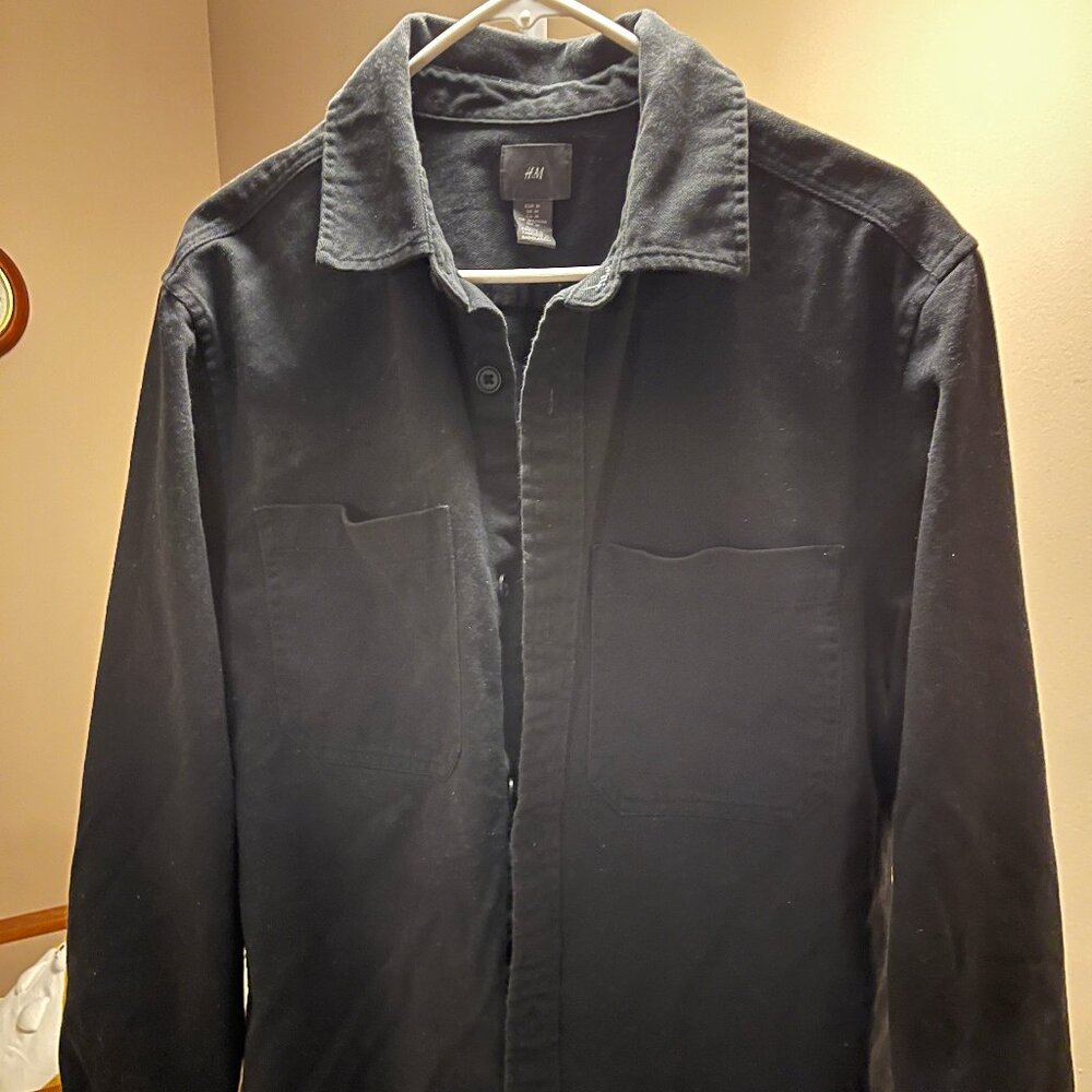 H&M Black Overshirt